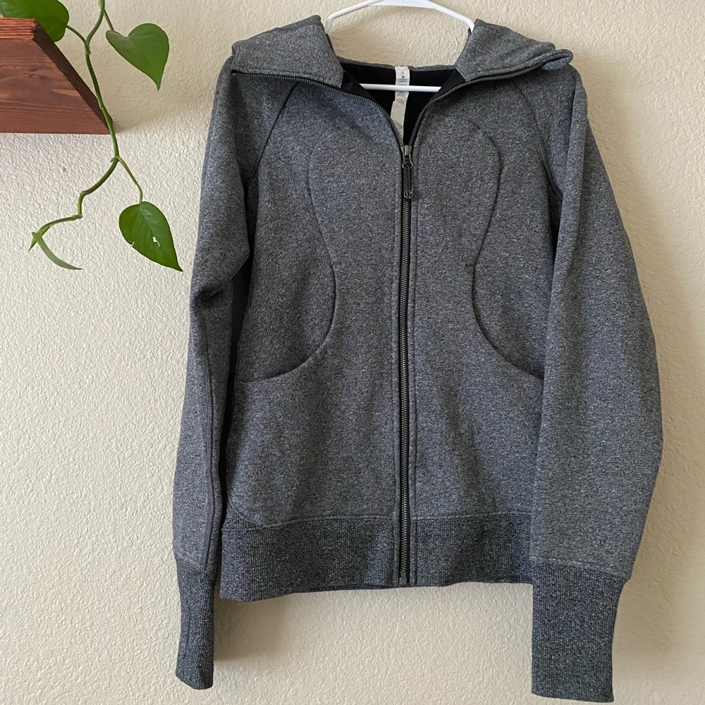 Lululemon Grey Zip Up